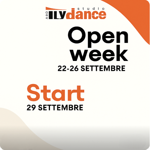 Open Week 22–26 Settembre – Start corsi 29 Settembre